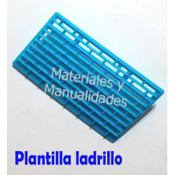 Molde para fondant Plantilla Sello de piedra ladrillo pared Marc 1