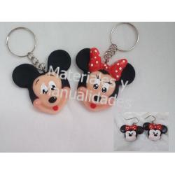 Inyector molde cara minnie miniatura 1cm animados disney 1