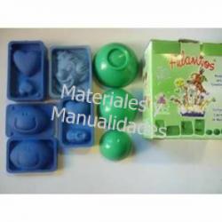 Set Molde foamy eva payaso zapato fofucha esferas 1