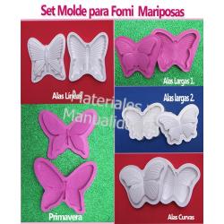 Set Mariposa alas para Termoformado Foamy Fomy Inyector 2