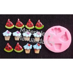 Molde para aretes sandias 1