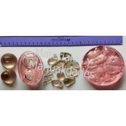 Molde bases para lapiceros de fofuchas multipersonajes 2pz 1