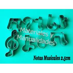 Oferta Cortador de notas musicales en acero para galleta y torta 1