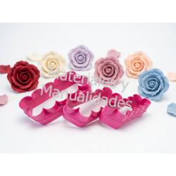 Cortador De rosa o clavel para fondant y decoración de pastillaj 1