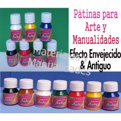 Pátina Surtida 33 colores Para efecto Envejecido o Aspecto antig 1 Pátina Surtida 33 colores Para efecto Envejecido o Aspecto antig 1