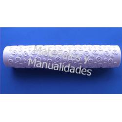 Rodillo plástico caracol para fondant pastillaje utensilio rep 1