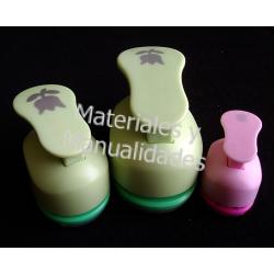 Set Perforadoras troquel Flor Tulipán para fomy papel tarjetería 1