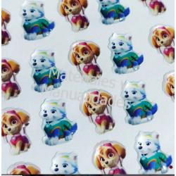 Sticker Accesorios Adhesivos patrulla canina paw patrol 10pz 1