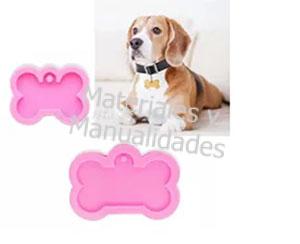 placa hueso de perro ´para collar de mascotas