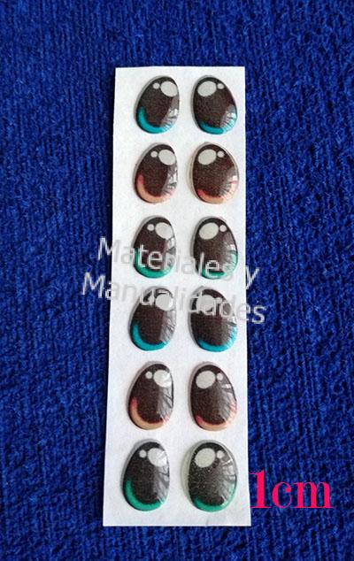 ojos adhesivos para muñecas porcelanicron