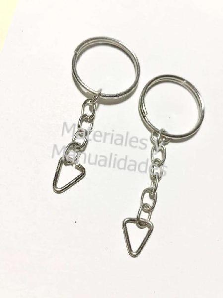 Argollas Para Llavero De 2,5cms Herraje Metalico