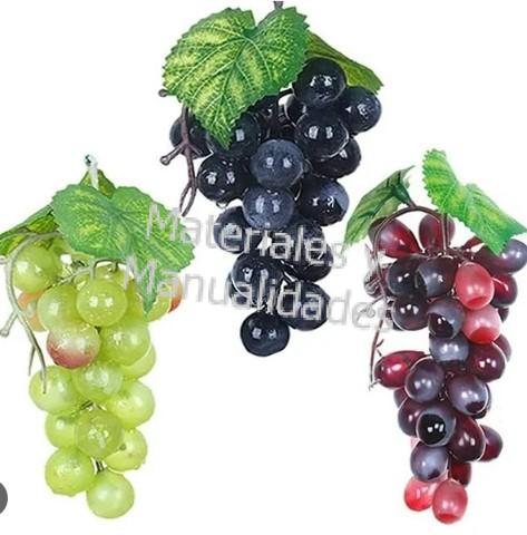 Uvas artificiales para decorar hogar ambientes 