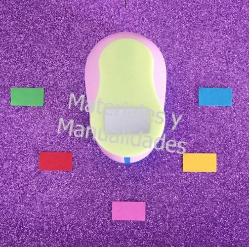 Cutter Troquel Perforadora de espuma EVA con forma rectangular, perforadora de 1 pulgada para tarjetas de felicitación