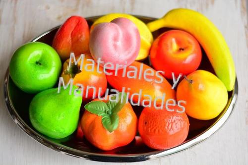 Frutas y Verduras Grandes de Icopor para manualidades y artesanias 