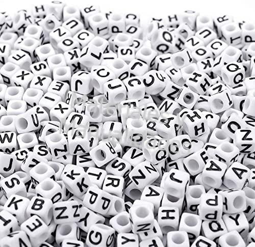 Insumos para bisuteria pasador plastico letras abecedario alfabeto para manillas