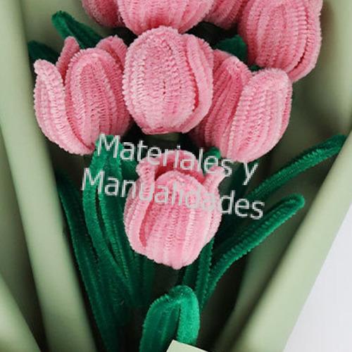 Limpia pipas para manualidades pistilos o flores con chelines