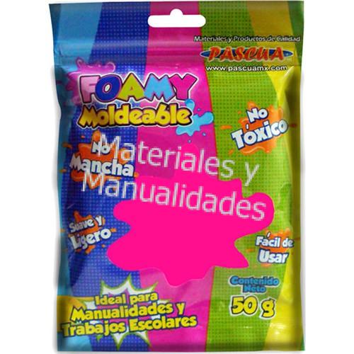 PASTA DE FOAMY MOLDEABLE PARA MANUALIDADES GOMA EVA, MATERIALES PARA