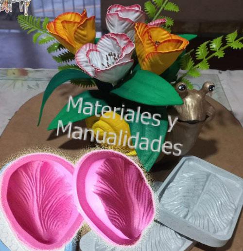 láminas de foamy Liso mas termoforma plastica para crear flor foami o