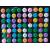 Botones de colores adhesivos para artes y manualidades de 11mm 3