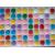 Botones de colores adhesivos para artes y manualidades de 11mm 8