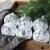 Esferas transparentes en acrílico burbujas de 5cm x6pz 24