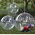 Esferas transparentes en acrílico burbujas de 10cm para decorar 2