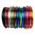 Alambre 2mm forrado en yute tono Rojo Maleable 3metros para bisu 9