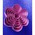 Set Cortadores de galletas forma de flores doble corte 6pz 3