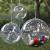 Esfera en acrilico burbujas de 20cm para fiestas regalos navidad 5