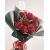 Limpia pipas para flores rojo Chelines Gamuzados 50pz 3