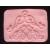 Arabescos x2 En relieve 3d molde en silicona para pasta fría 6