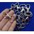 Set Mosquetón plateado giratorios para llaveros 3.8cm 12pz 3