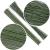 25Tallos de alambres Floral Verde Hoja Para Cubrir Flores Y Fol 2