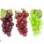 Racimo De Uvas Artificiales uvas plasticas Realistas para hogar 2