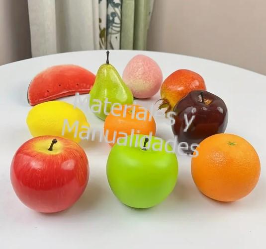 Frtuas artificiales para decorar hogar comedor de familia