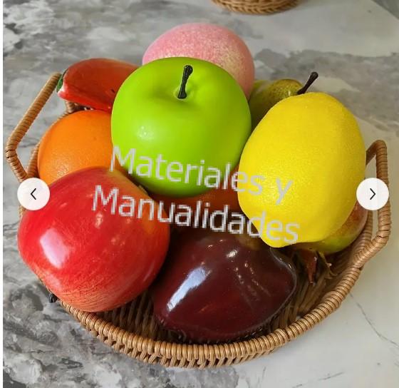 Frutas Artificiales Grandes tamaño natural frutas plásticas