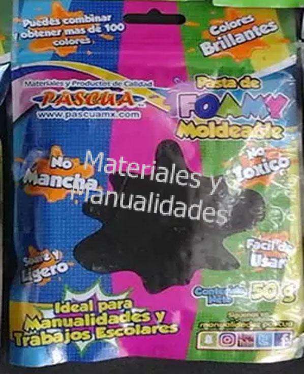 Pegajoso banco Congelar PASTA DE FOAMY MOLDEABLE PARA MANUALIDADES GOMA EVA, MATERIALES PARA  MANUALIDADES EN MASA FLEXIBLE FOAMY GOMA EVA PASTILLAJE Y DECORACIÓN DE  TORTAS