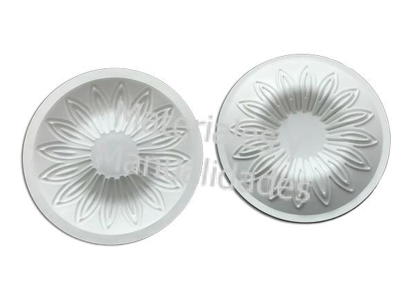 Molde Para foami Girasol de 10cm floristeria en goma eva