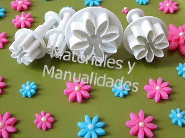 set moldes margaritas para pasteles y tortas