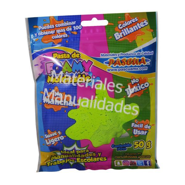 PASTA DE FOAMY MOLDEABLE PARA MANUALIDADES GOMA EVA, MATERIALES PARA