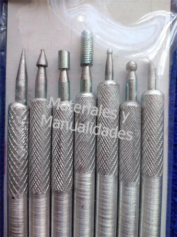 repujador metalico para porcelanicron o repujadores repujar metal 