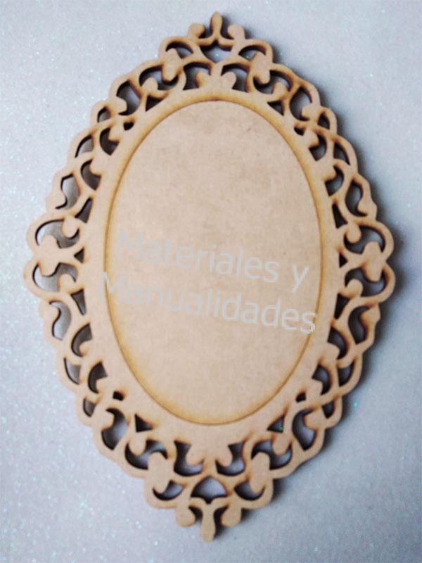 Tabla marcos en madera en madera para fotos y manualidades