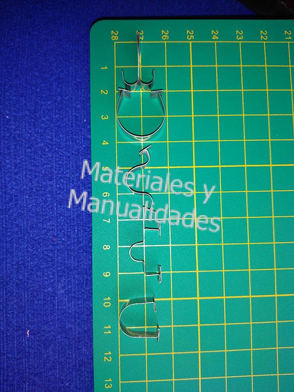 Cortador miniatura de sonrisas para fondant porcelanicron pasta fria