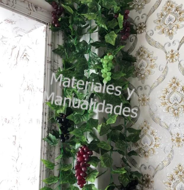 Racimo de uvas artificiales para decoracion de locaciones oficina hotel hogar