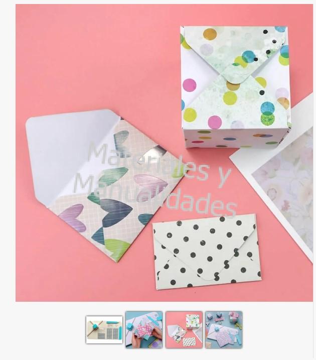 Tabla perforadora para sobres cajas y lazos