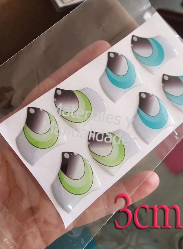 Ojos Adhesivos Grandes para muñecos peluches