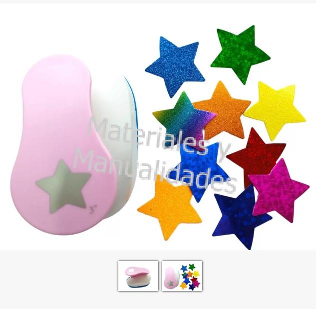 Sacabocados Estrella Para Foami Cutter Perforadora 