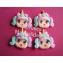Molde en silicona muñeca cara glotona para decorar pasta fon 5
