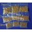 Argolla de ensamble Dorada de 4mm para aretes y bisutería 2