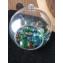 Esferas transparentes 7cm con agujero y base para navidad acríli 3